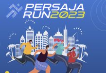 Gelaran PERSAJA RUN 2023 di TMII Jakarta Timur