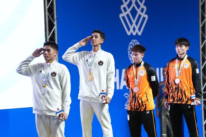 Podium Bulutangkis SEA Games 2025