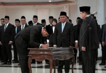 Menpora Erick Lantik Direktur Utama Lembaga Pengelola Usaha Keolahragaan